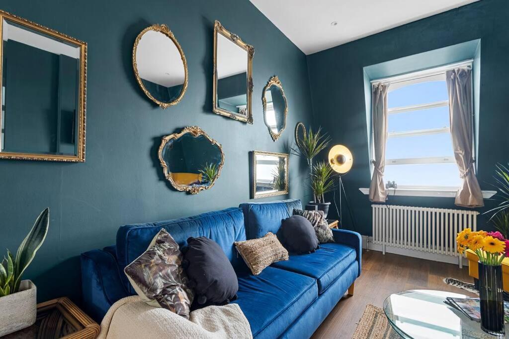 Modern 1 Bed Apartment, Sea Views, Free Parking, Wifi, Netflix 틴머스 외부 사진